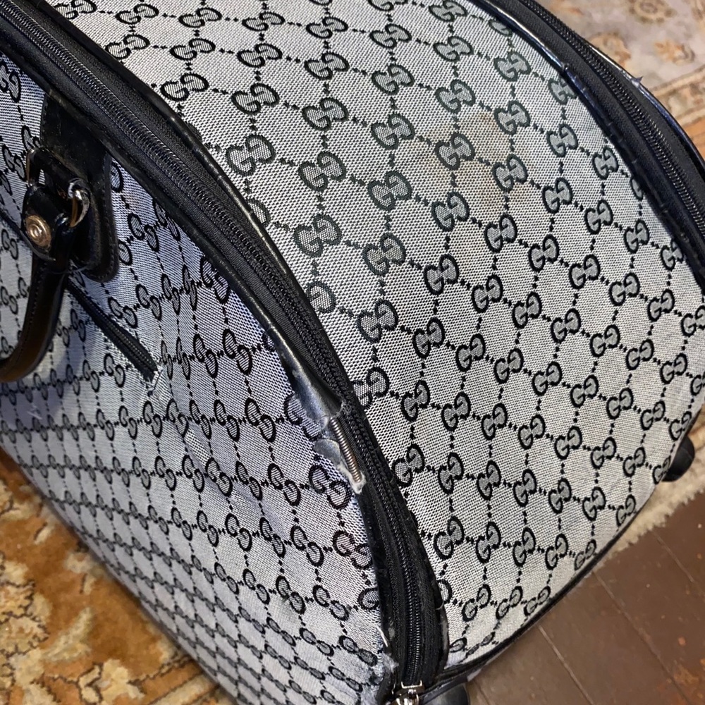 Vintage GUCCI Rolling Duffle Bag - Picture 9 of 14